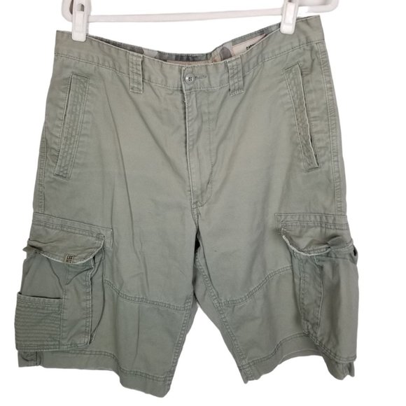 Levi's Strauss Signature Mens 34 Brown Cargo Short - Picture 1 of 5